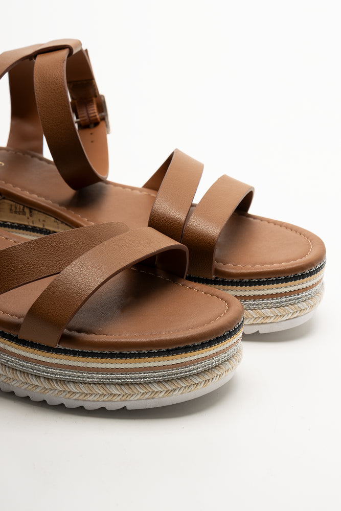Espadrille Wedge Sandals Natural (2)