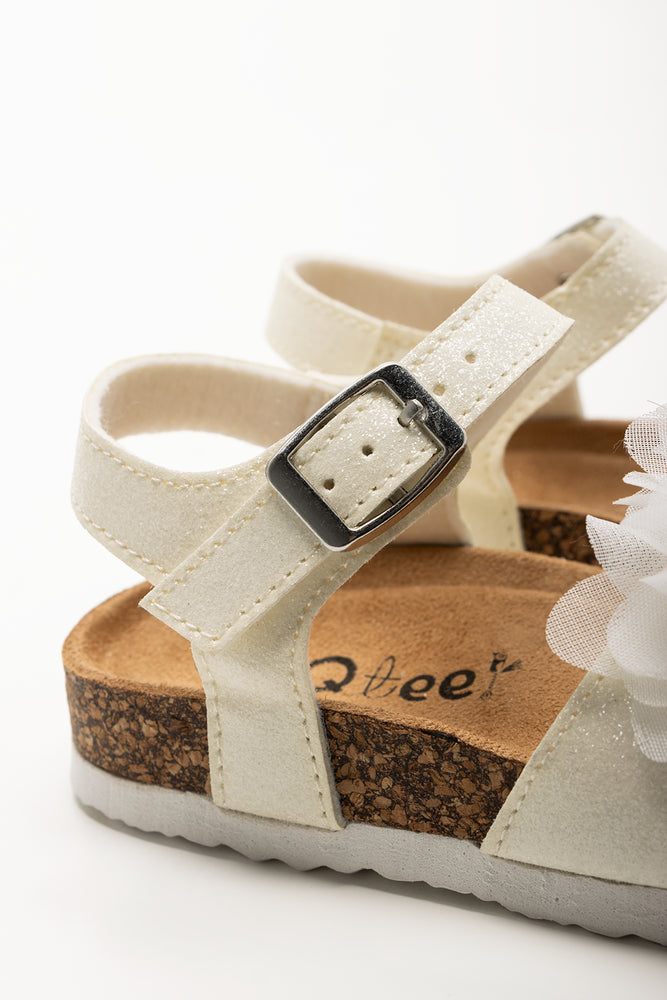 Flower Sandals White (3)