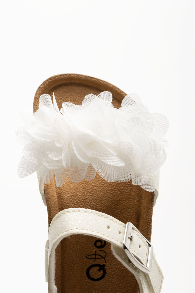 Flower Sandals White (4)