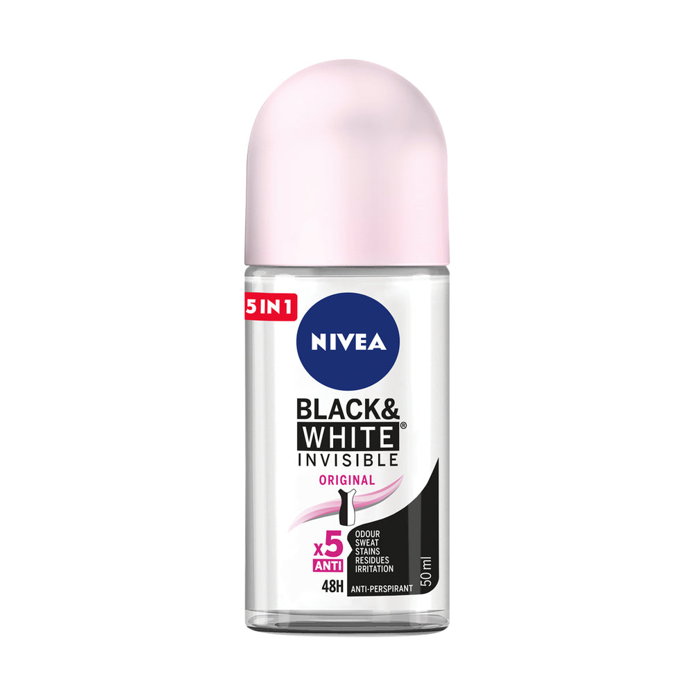 Nivea Black & White Original Roll On 50Ml