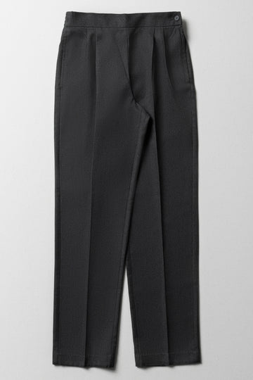 Girls School Slim Fit Pants Grey