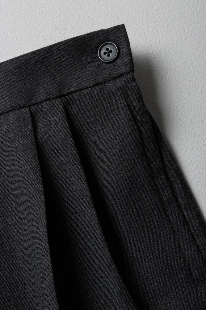 Girls School Slim Fit Pants Grey