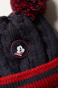 Mickey Mouse Beanie & Mittens Set Navy (2)