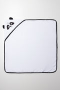 2 Piece Panda Towel Set White (2)