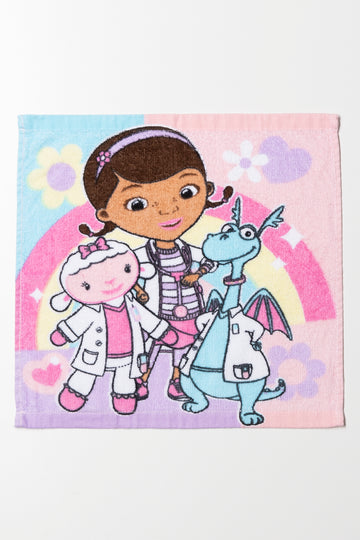 Doc McStuffins Face Cloth Multi