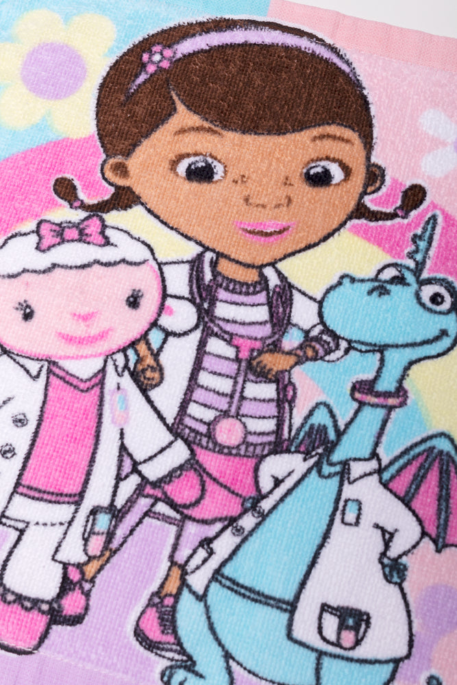 Doc McStuffins Face Cloth Multi
