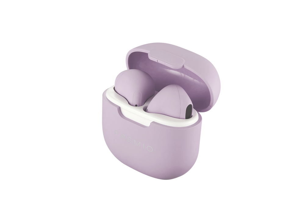 Premio V7 + Series True Wireless Earphones Lilac (2)