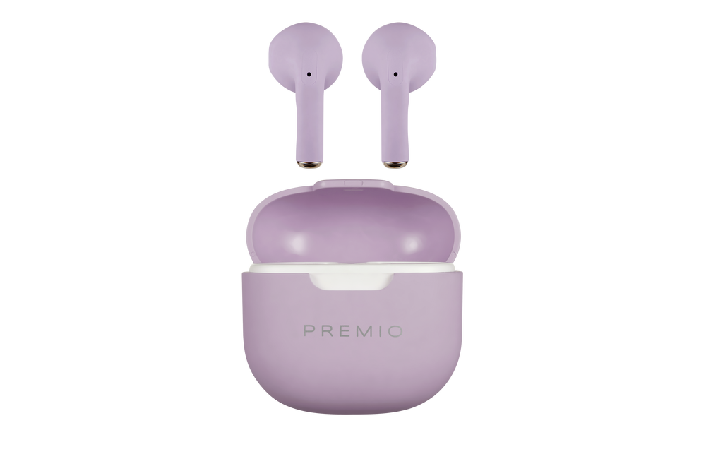 Premio V7 + Series True Wireless Earphones Lilac (5)