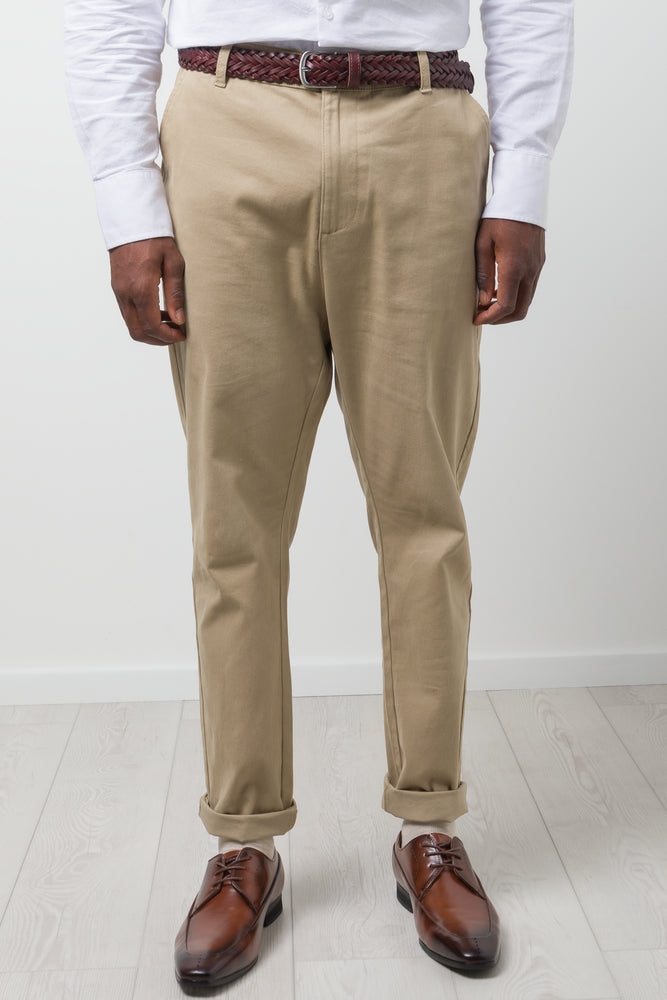 Slim Fit Chino Pants Natural