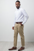 Slim Fit Chino Pants Natural (2)
