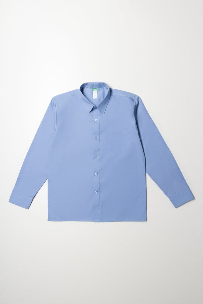 Primary School Long Sleeve Shirt Blue