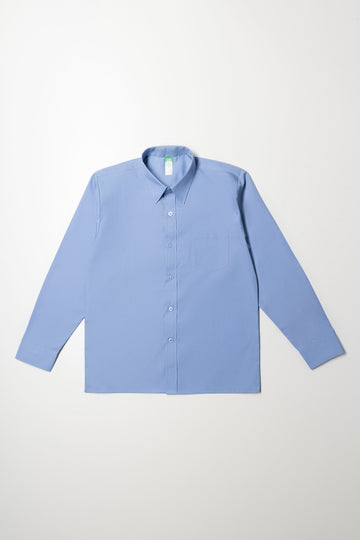 Primary School Long Sleeve Shirt Blue