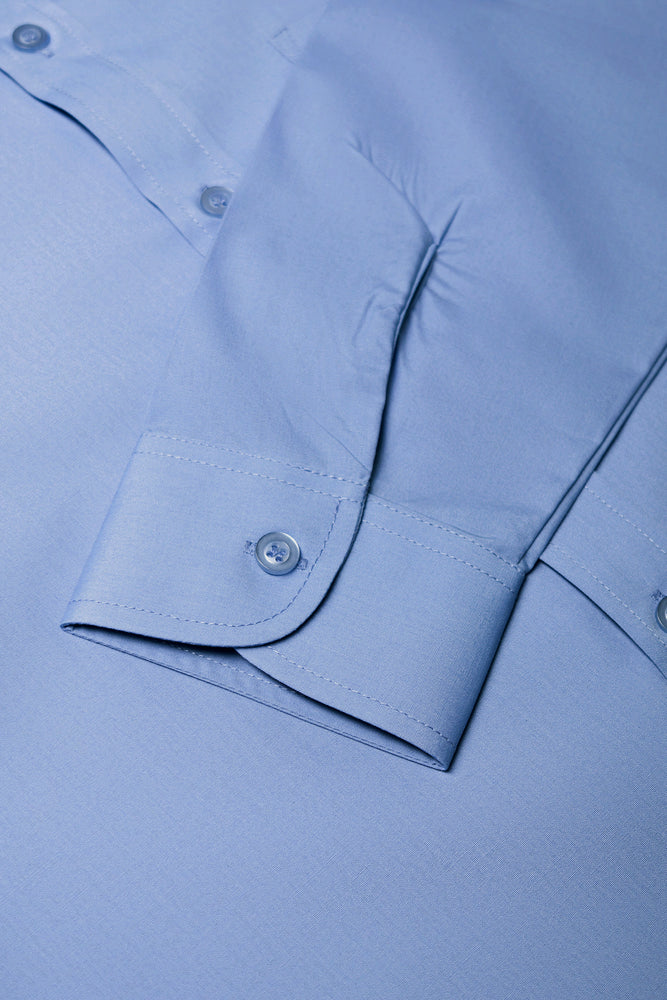 Primary School Long Sleeve Shirt Blue (4)