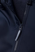 Reflective Rain Jacket Navy (1)