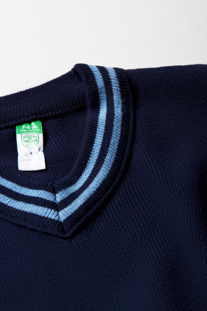 Primary School Long Sleeve Jersey Navy (2)