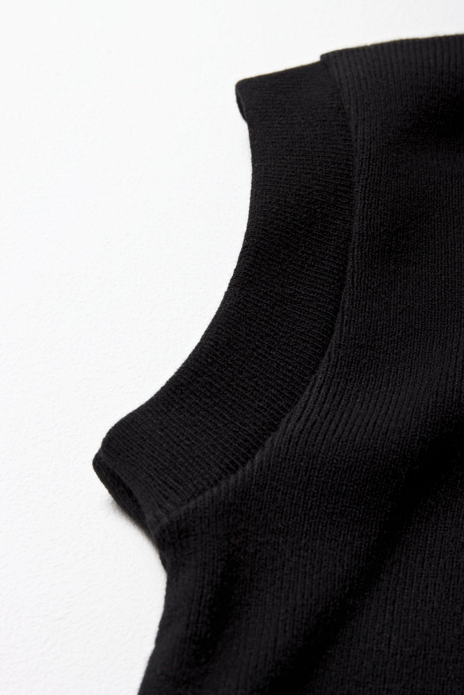 Primary School Sleeveless Jersey Black (2)