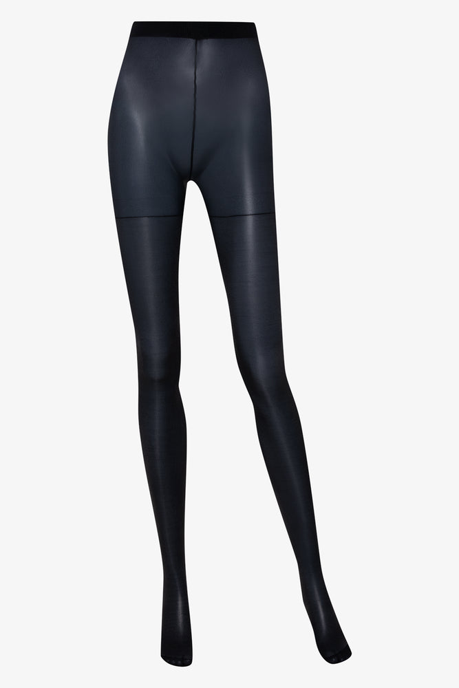 2 Pack Silky Sheer Hosiery Black