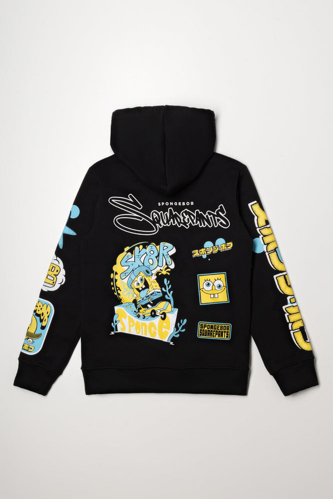 Spongebob Hoodie Black (4)