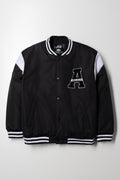 Baseball Jacket Black And White