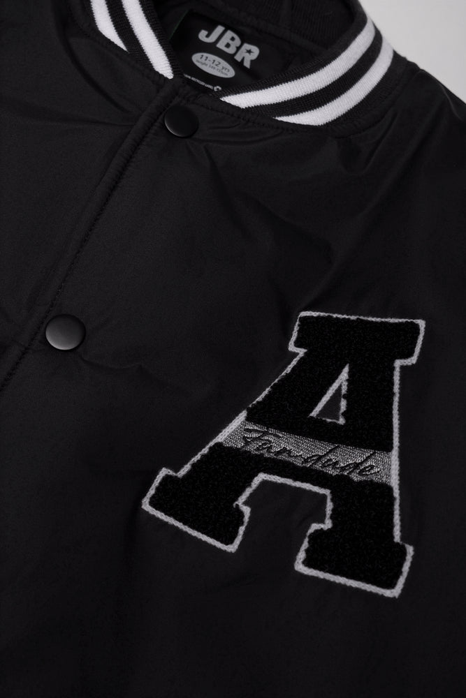 Baseball Jacket Black And White