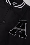 Baseball Jacket Black And White (1)