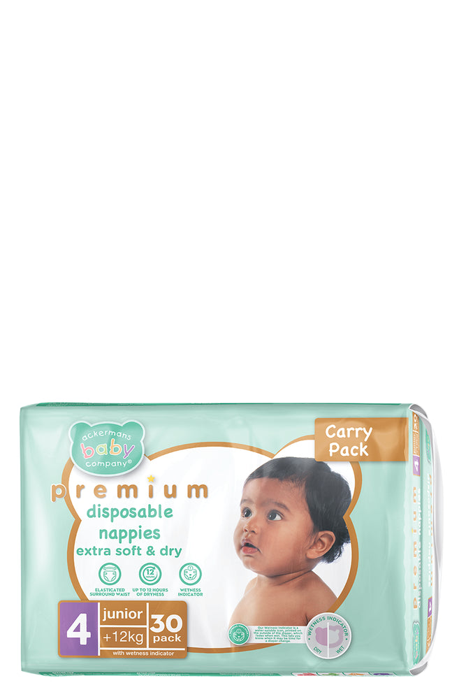 ABC Premium Junior Nappies 30'S (1)