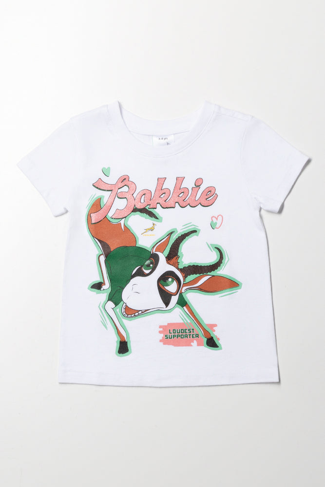 Bokkie T-Shirt White