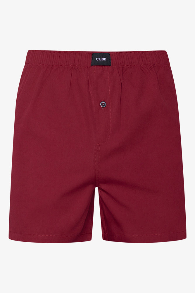 3 Pack Woven Boxers Red & Blue (2)