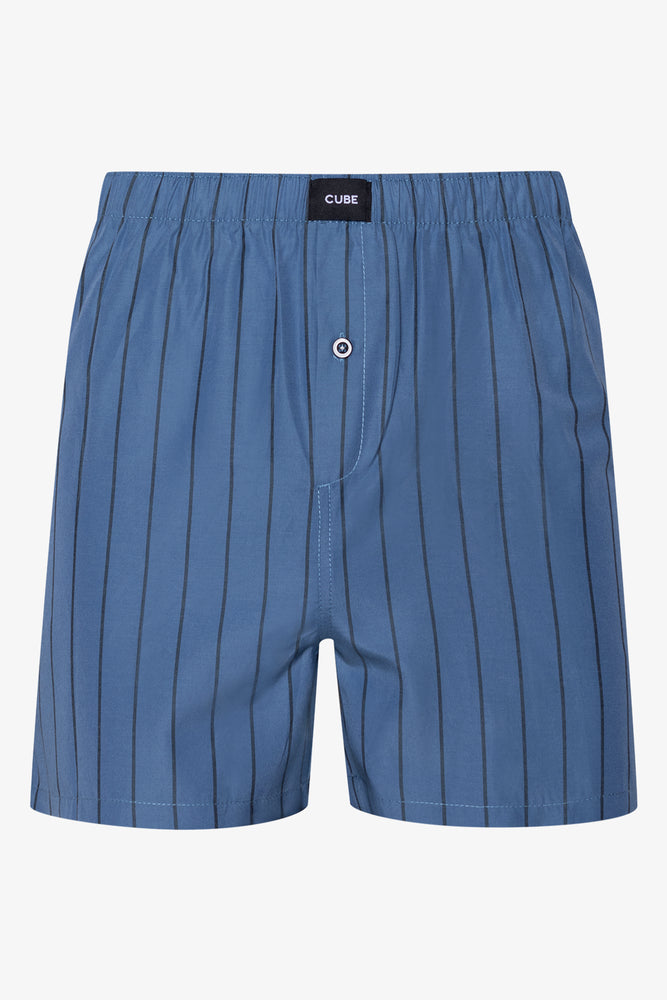 3 Pack Woven Boxers Red & Blue (3)