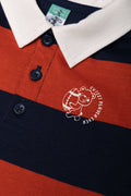 Long Sleeve Golfer Red And Navy (1)