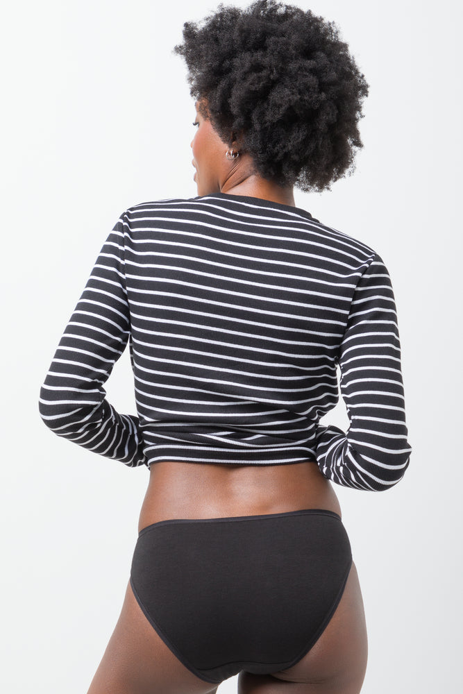 3 Pack Bikini Pink, Natural And Black (3)