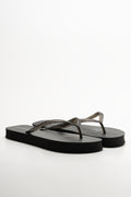 Glitter Flip Flop Black