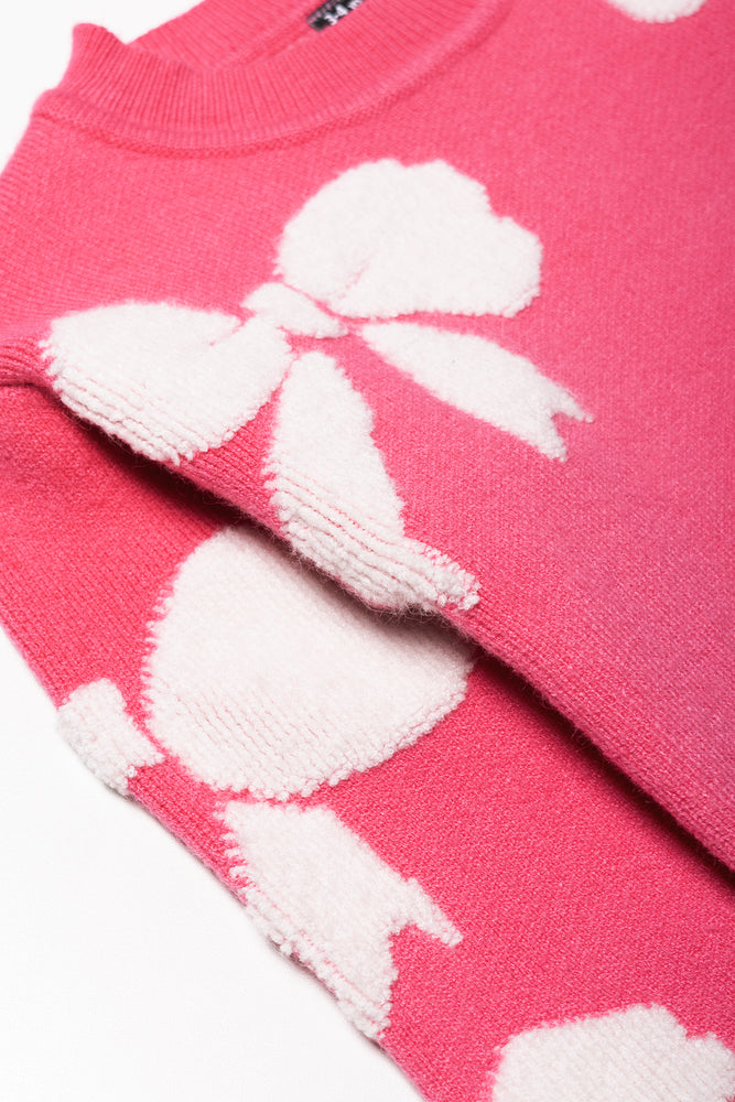 Bow Jersey Pink