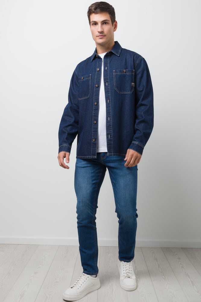 Skinny Denim Jeans Blue