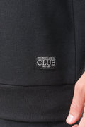 Crew Neck Tracktop Black (3)