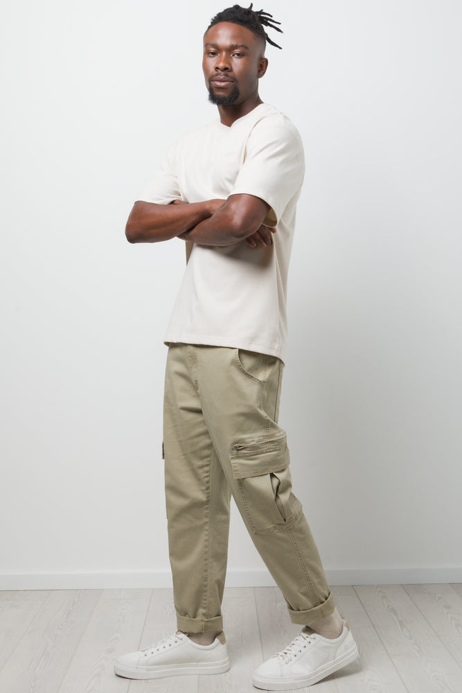 Relaxed Short Sleeve T-Shirt Natural