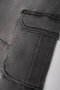 Slim Cargo Denim Grey (2)