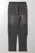 Slim Cargo Denim Grey (3)