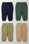 4 Pack Trackpants Navy, Natural And Green (2)