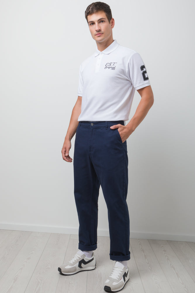 Short Sleeve Golfer White