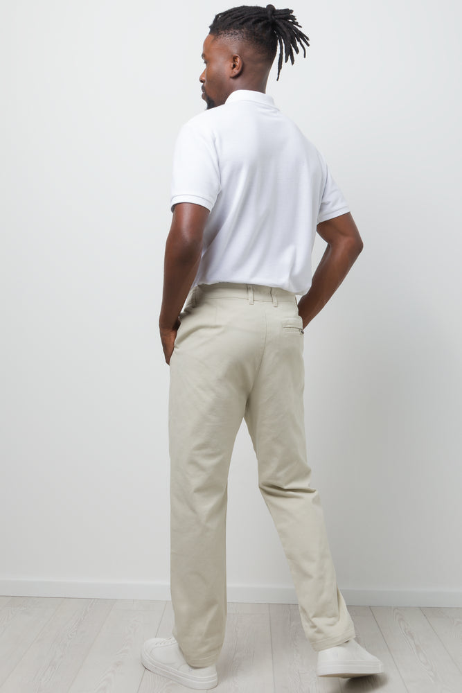 Straight Leg Chino Pants Natural (3)