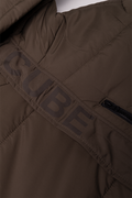 Longer Length Puffer Jacket Green (1)