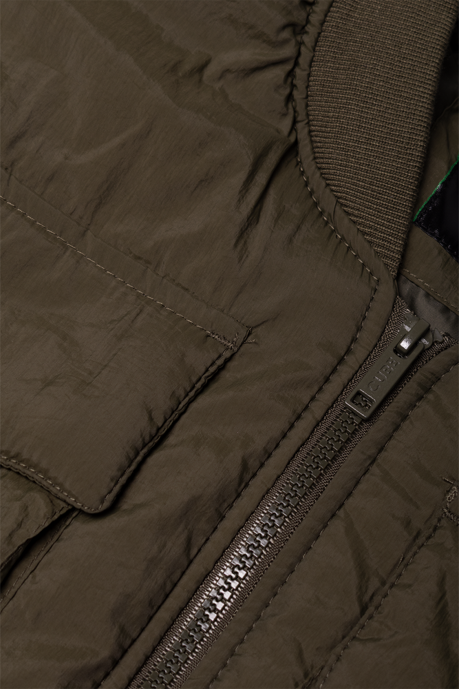 Utility Bomber Jacket Green