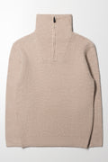 Quarter Zip Jersey Natural