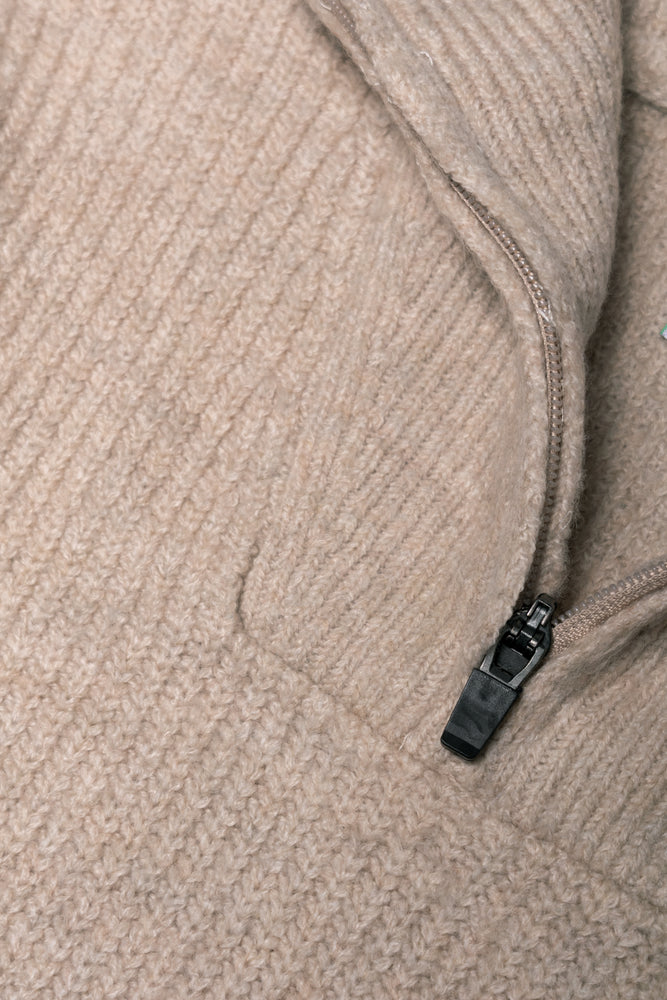 Quarter Zip Jersey Natural (1)