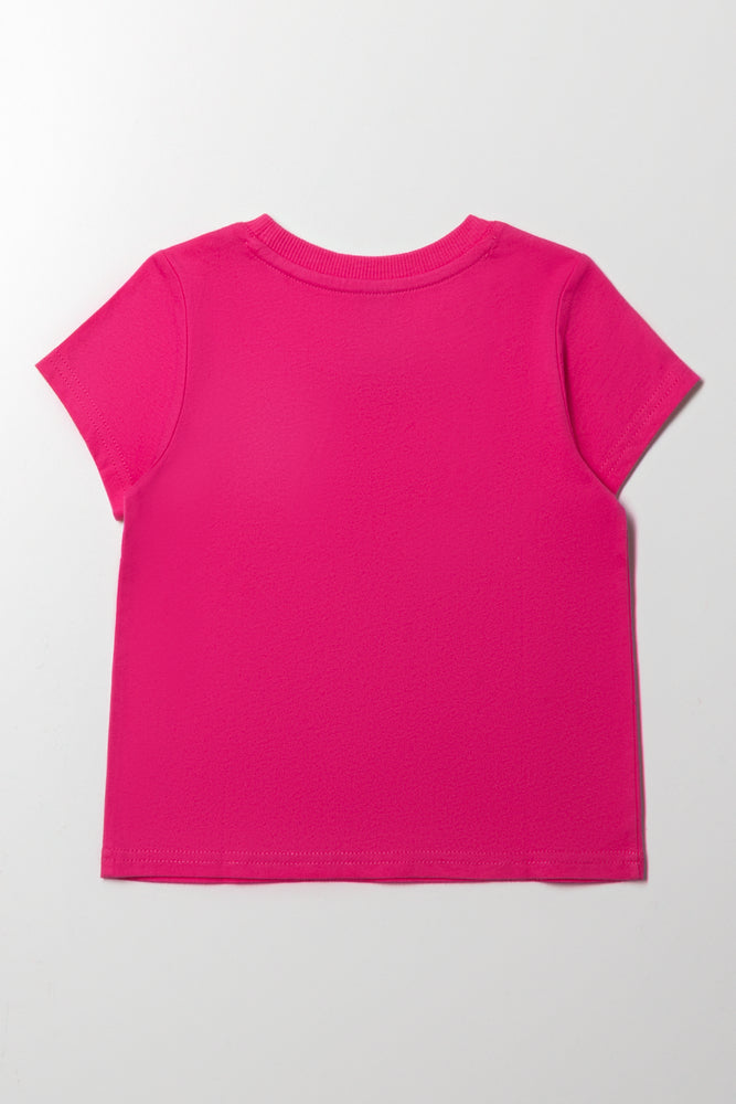 Short Sleeve T-Shirt Pink | Tops & T-Shirts | Ackermans Short Sleeve T-Shirt Pink | Tops & T-Shirts | Ackermans