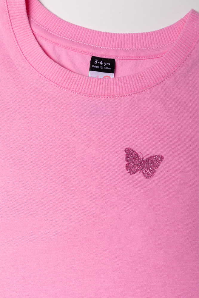 Short Sleeve T-Shirt Peach (1)