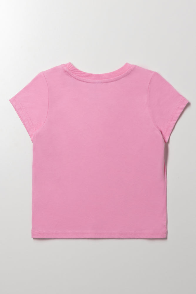 Short Sleeve T-Shirt Peach (2)