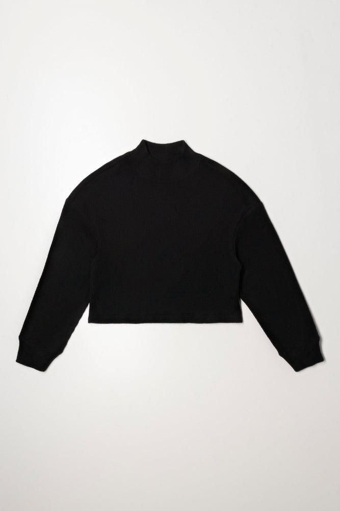 Bell Sleeve Top Black