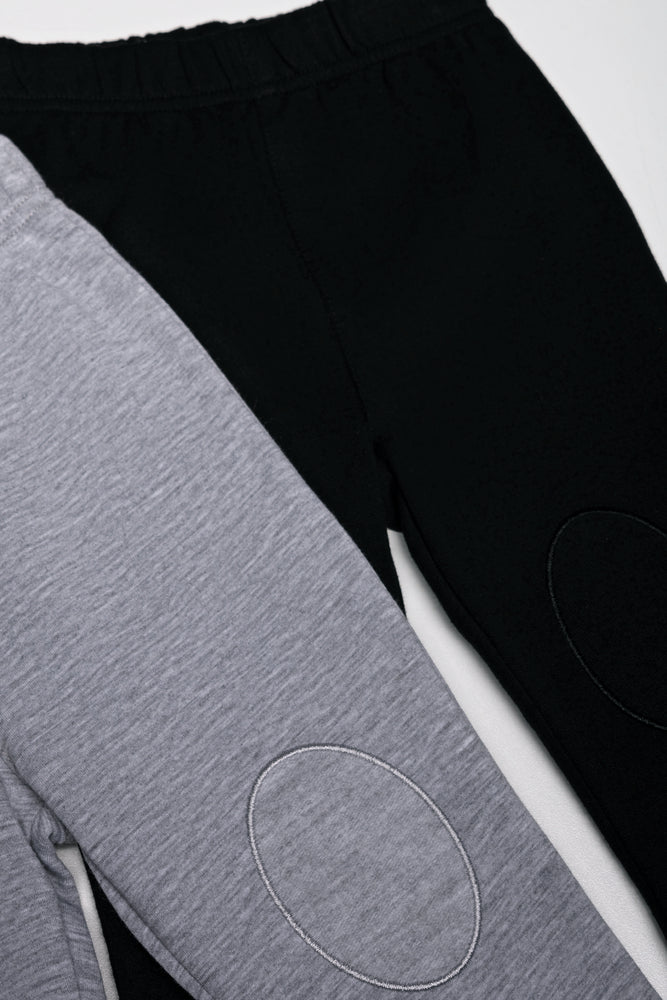 2 Pack Leggings Black And Grey